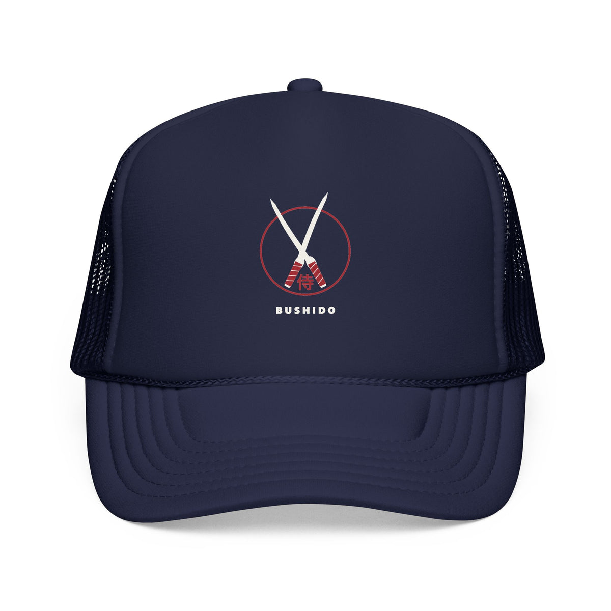 Bushido Trucker Cap in Dark Navy