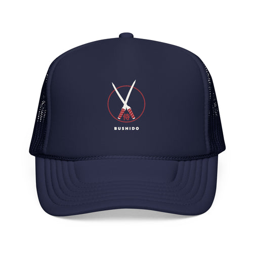 Bushido Trucker Cap in Dark Navy