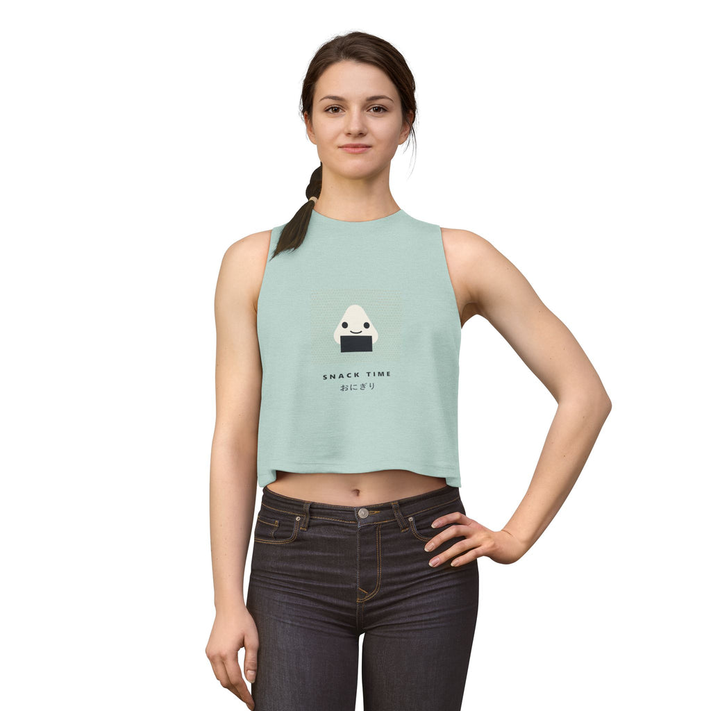 Snack Time Crop Top - original anime design, view 11