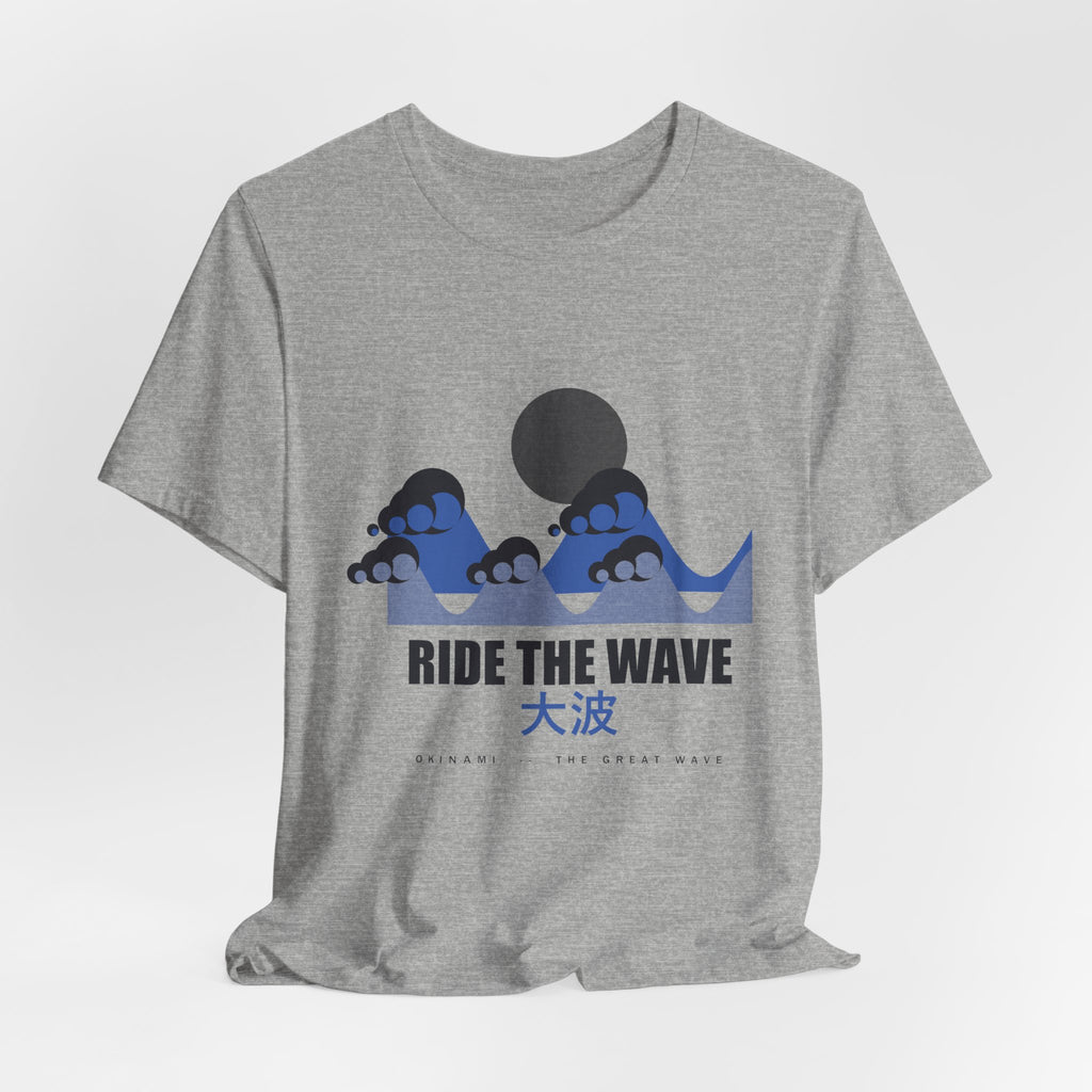 Ride The Wave Anime T-Shirt - original anime design, view 16