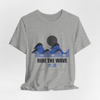Ride The Wave Anime T-Shirt - original anime design, view 16