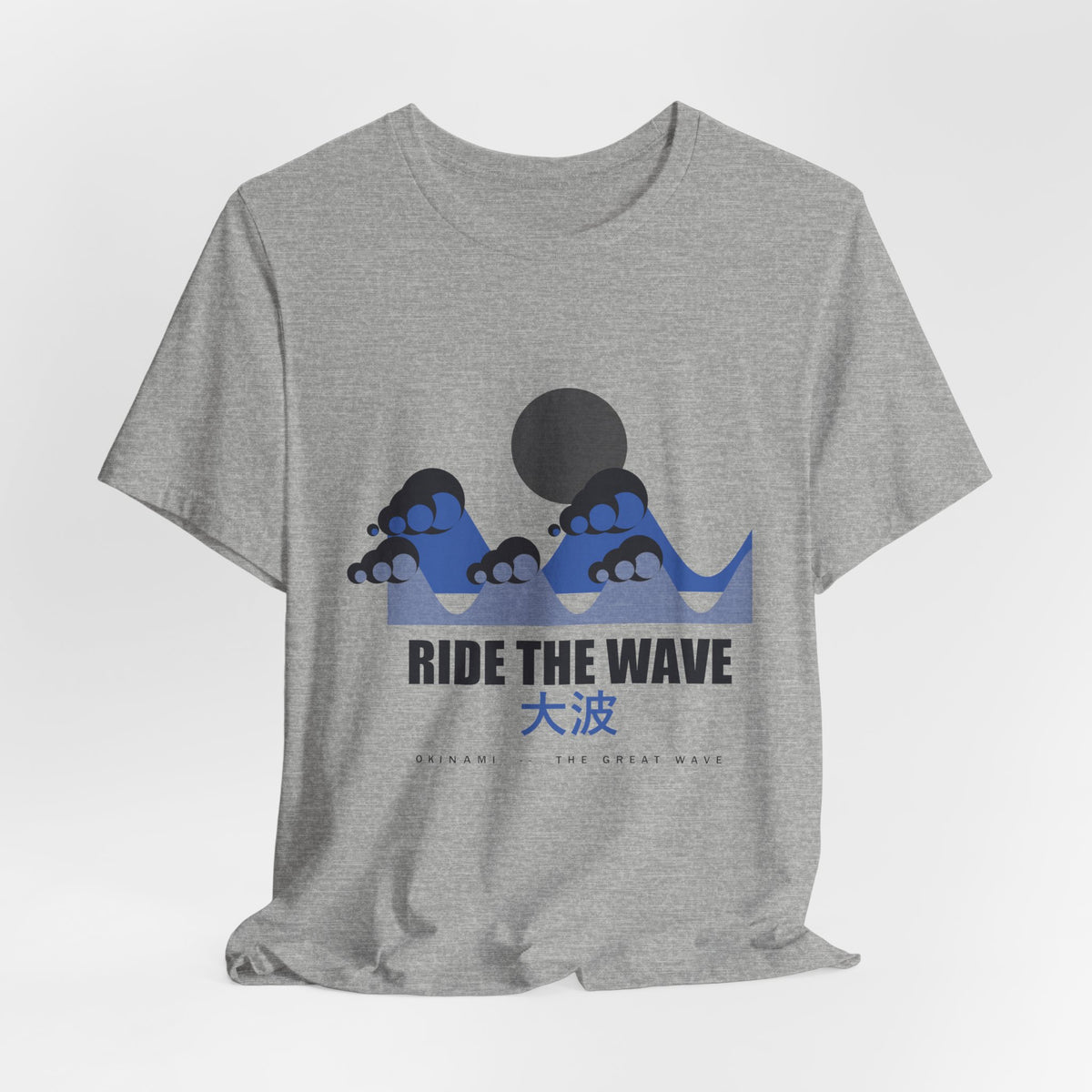 Ride The Wave Anime T-Shirt - original anime design, view 16