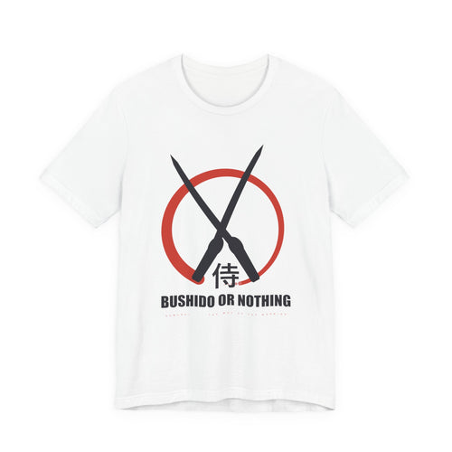 Bushido Anime T-Shirt in White