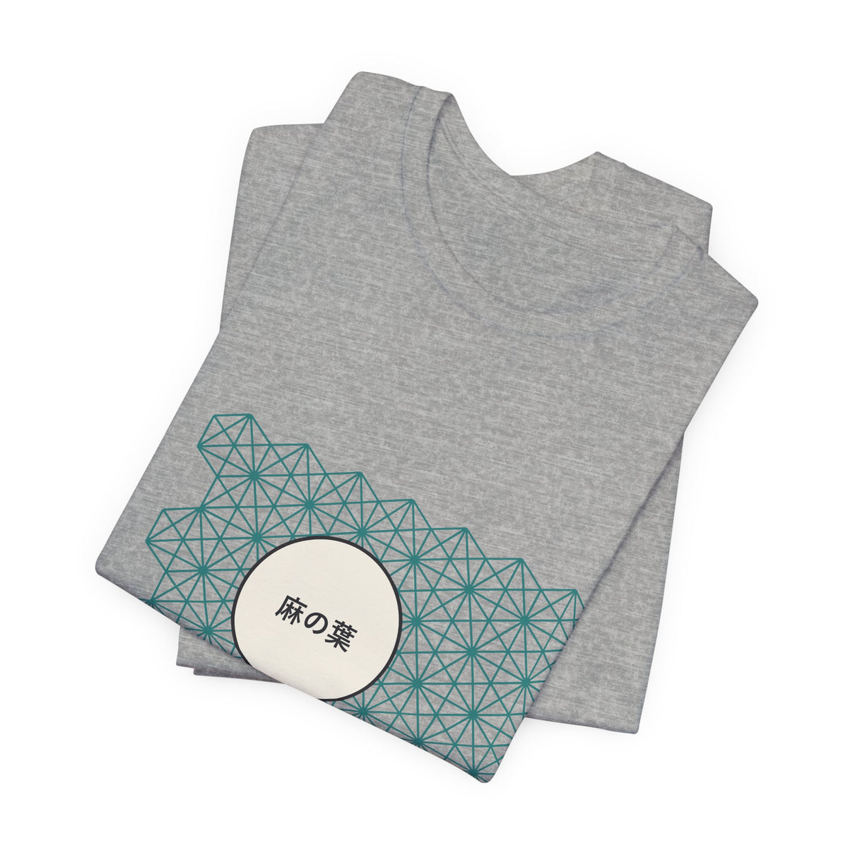 Asanoha T-Shirt - original anime design, view 8