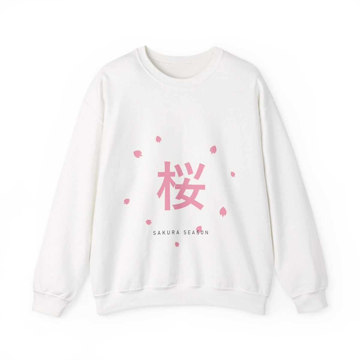 Sakura Season Sweatshirt in White
