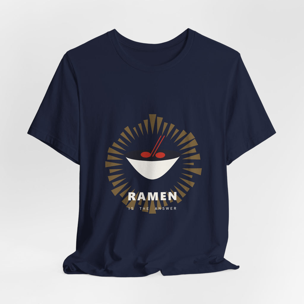 Ramen Is The Answer T-Shirt - original anime design, view 21