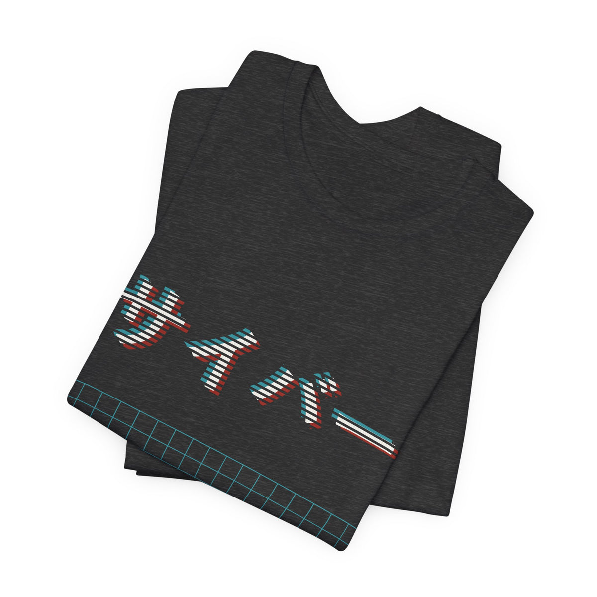 Cyber Glitch Anime T-Shirt - original anime design, view 18