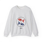 Koi Pair Sweatshirt in Ash