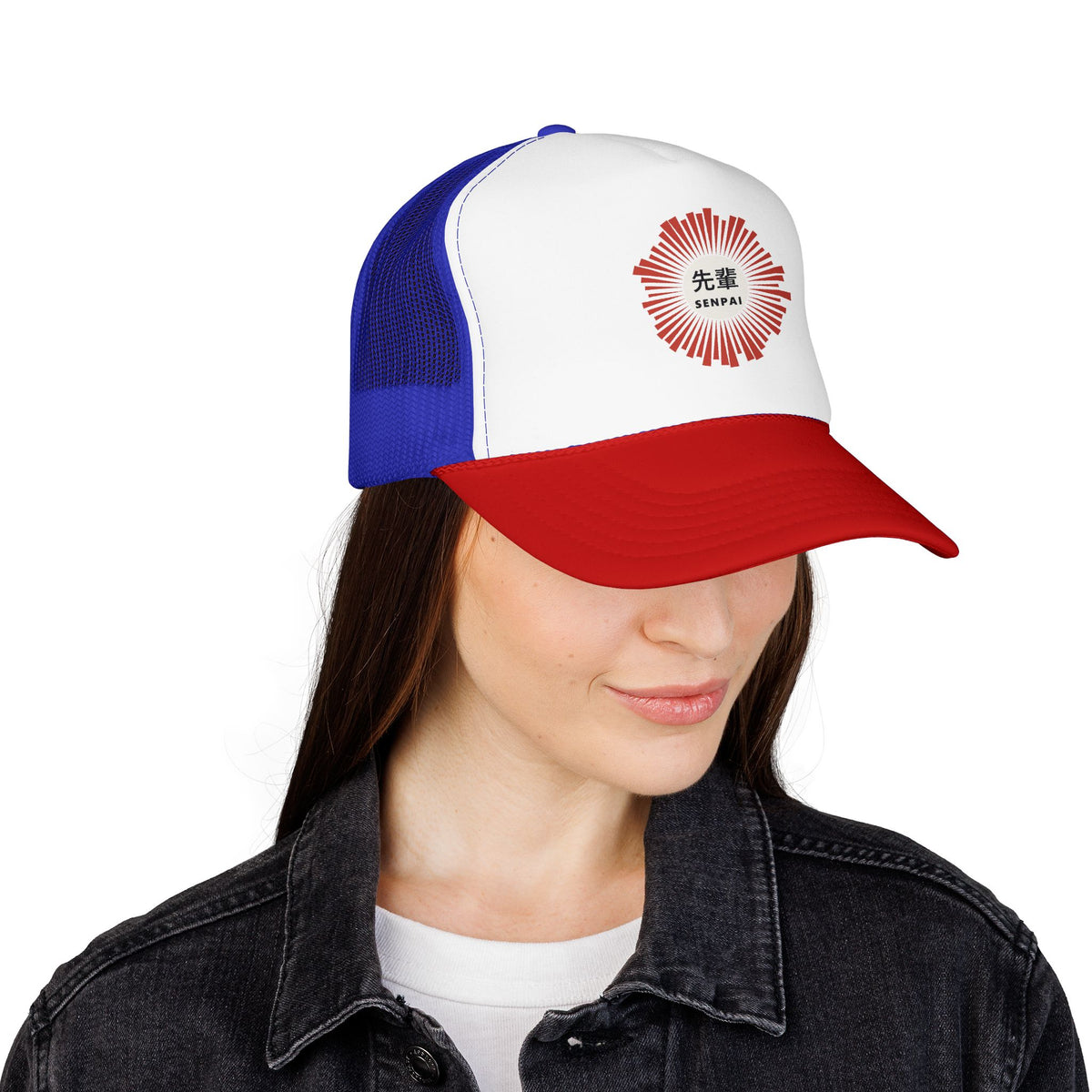 Senpai Trucker Cap - original anime design, view 30