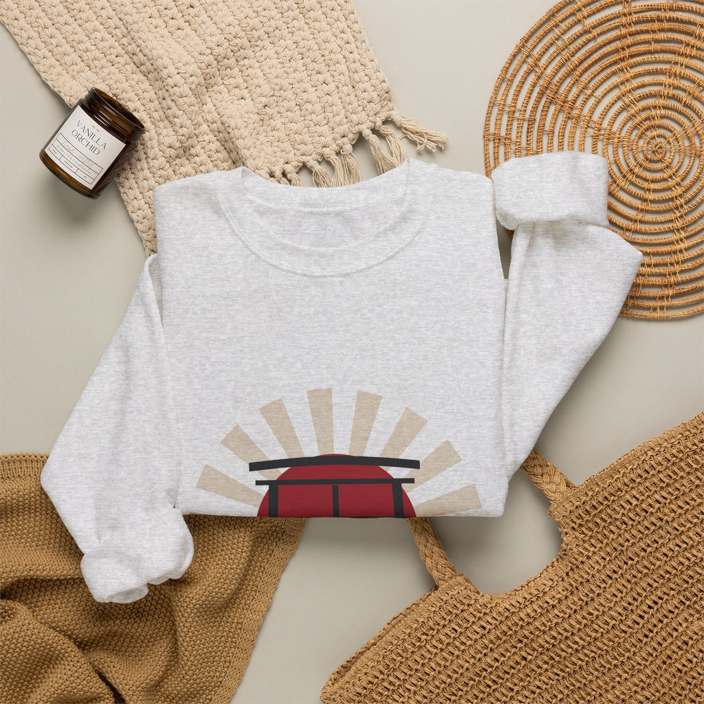 Torii Gate Sweatshirt - original anime design, view 6