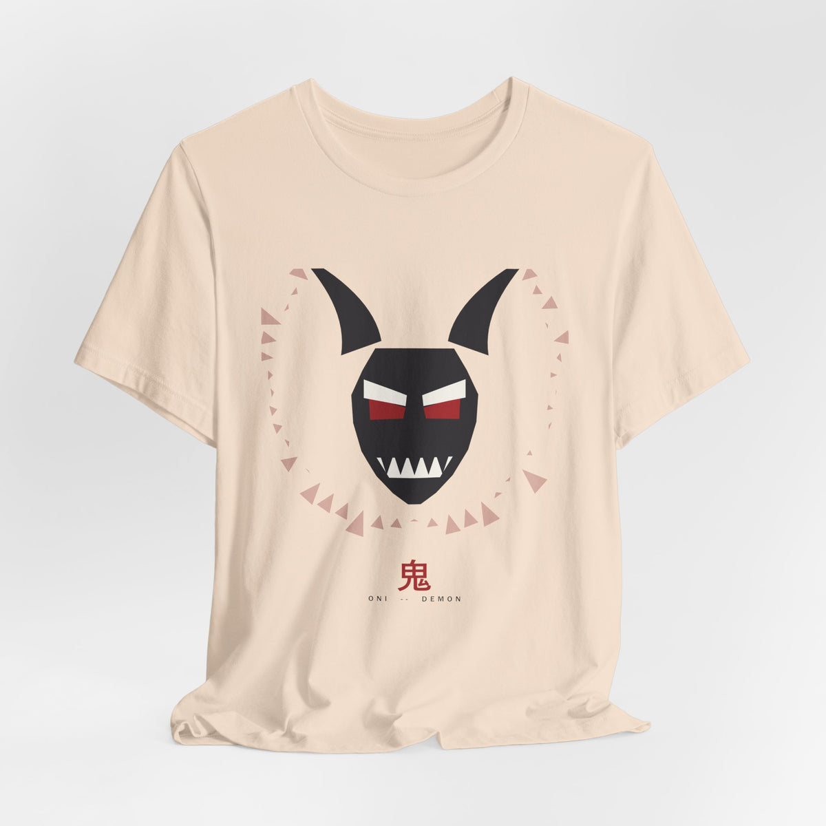 Oni Mask Anime T-Shirt - original anime design, view 10