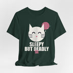 Sleepy But Deadly Anime T-Shirt - original anime design, view 13