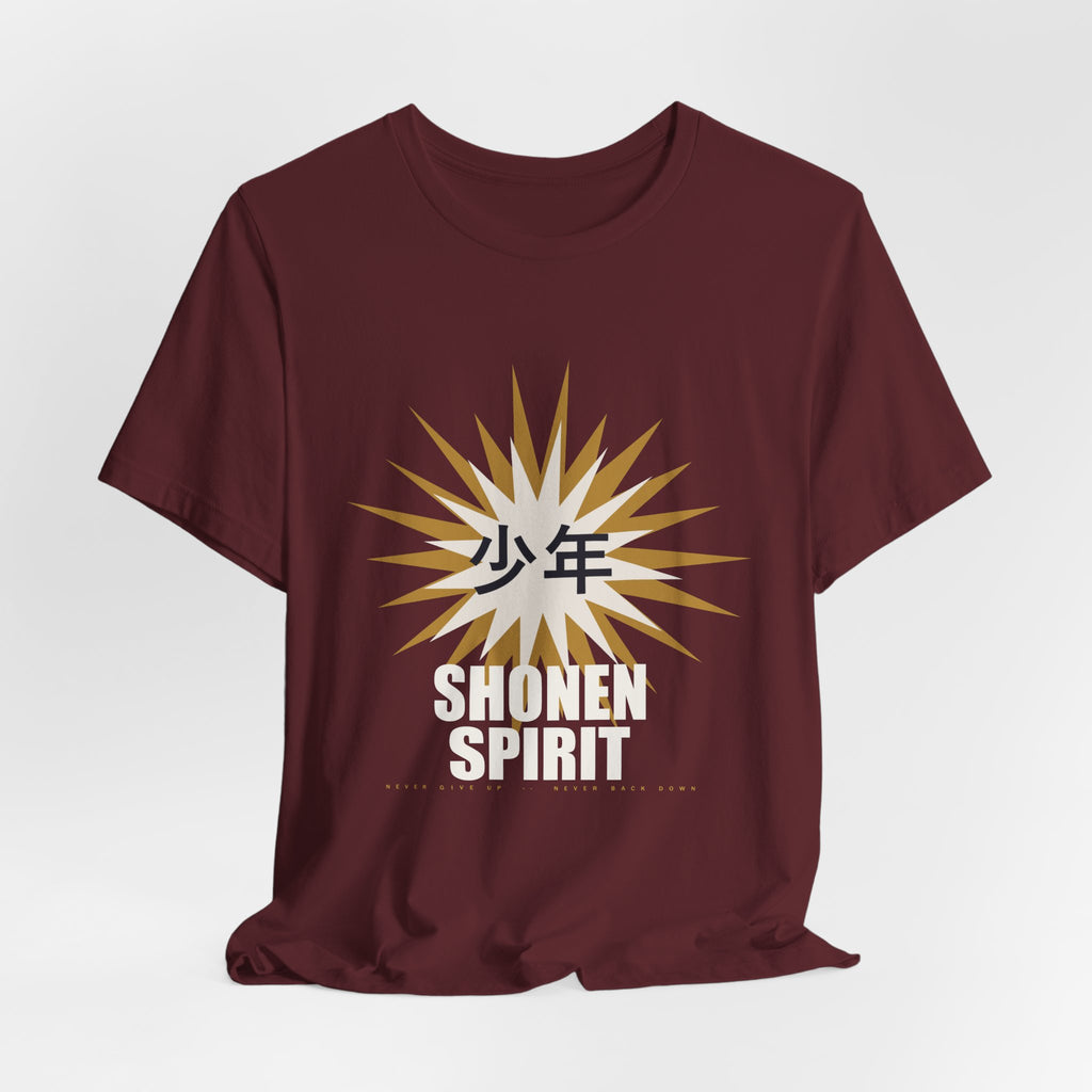 Shonen Spirit Anime T-Shirt - original anime design, view 25