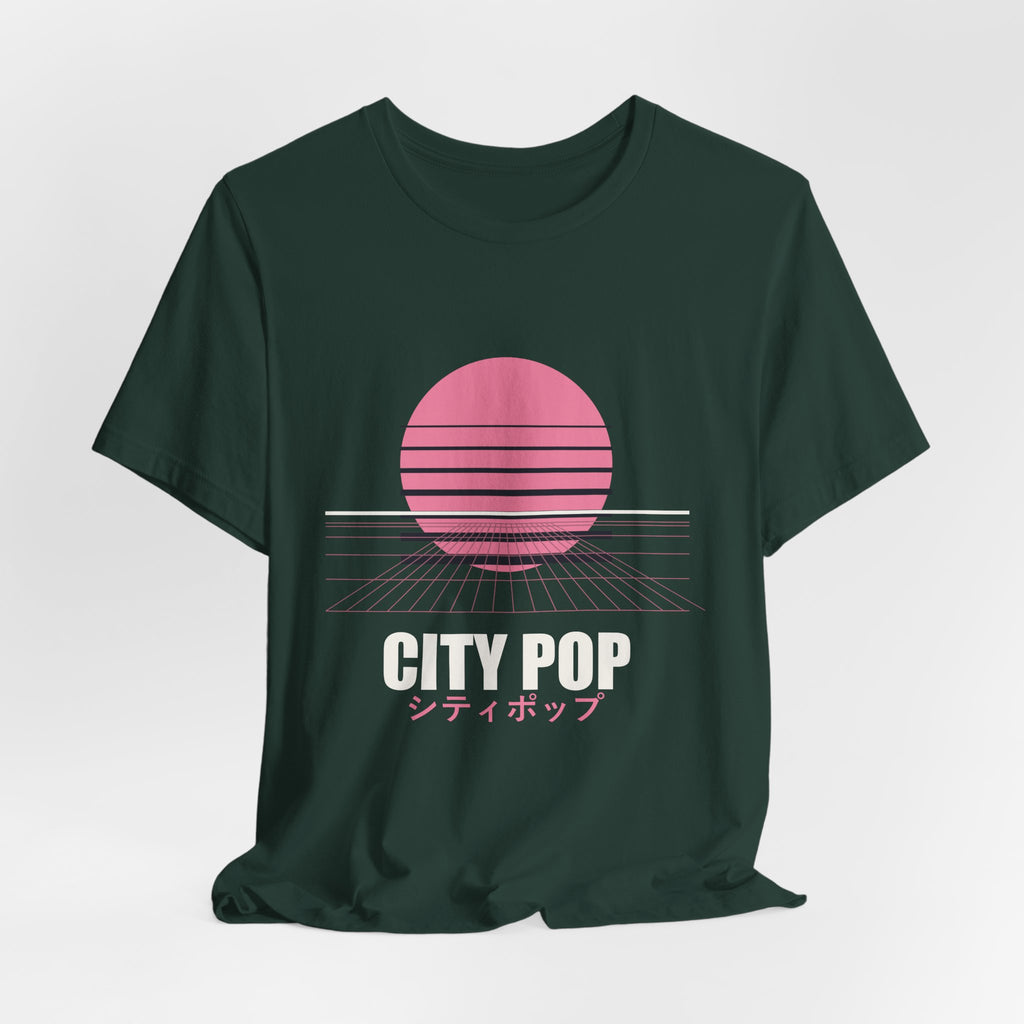 City Pop Anime T-Shirt - original anime design, view 13