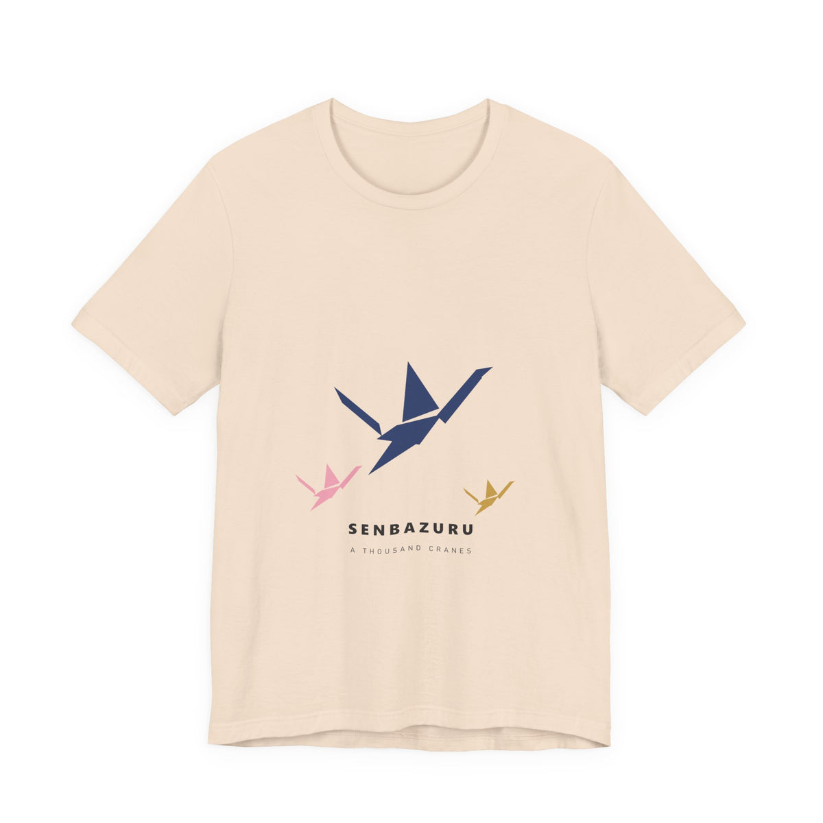Senbazuru T-Shirt in Soft Cream