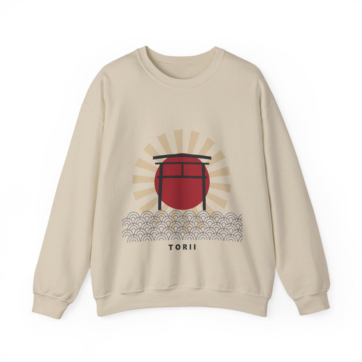 Torii Gate Sweatshirt in Sand