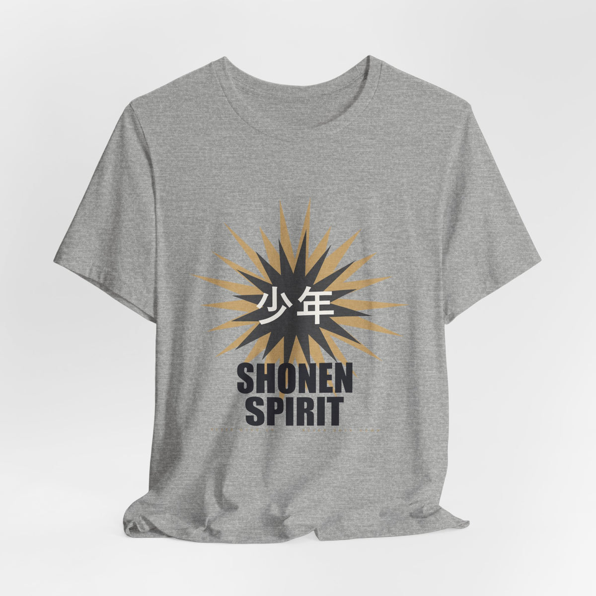 Shonen Spirit Anime T-Shirt - original anime design, view 16