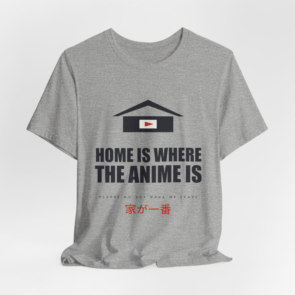 Home Is Where The Anime Is T-Shirt - original anime design, view 16