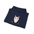 Kitsune Mask Hoodie - original anime design, view 30