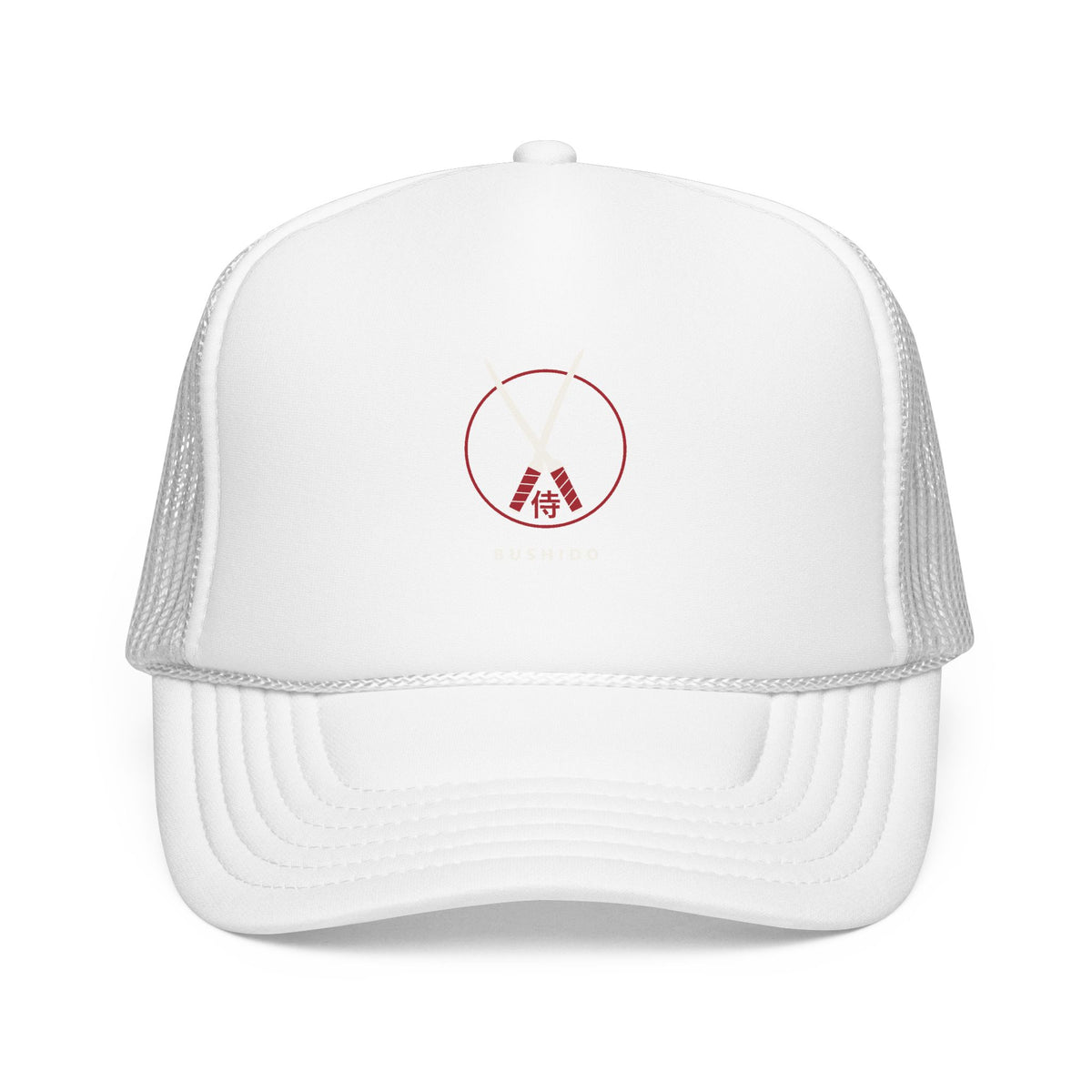 Bushido Trucker Cap in White