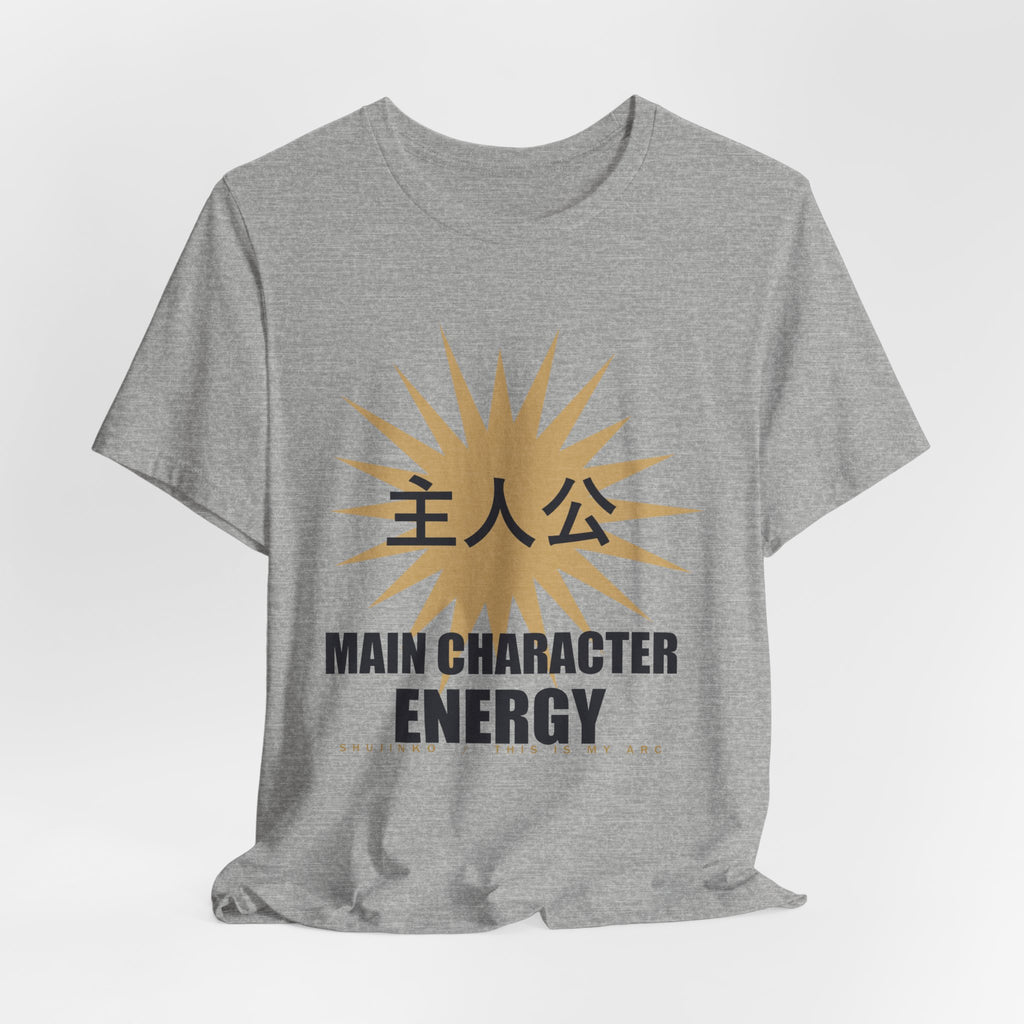 Main Character Energy Anime T-Shirt - original anime design, view 16