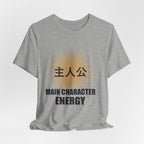 Main Character Energy Anime T-Shirt - original anime design, view 16