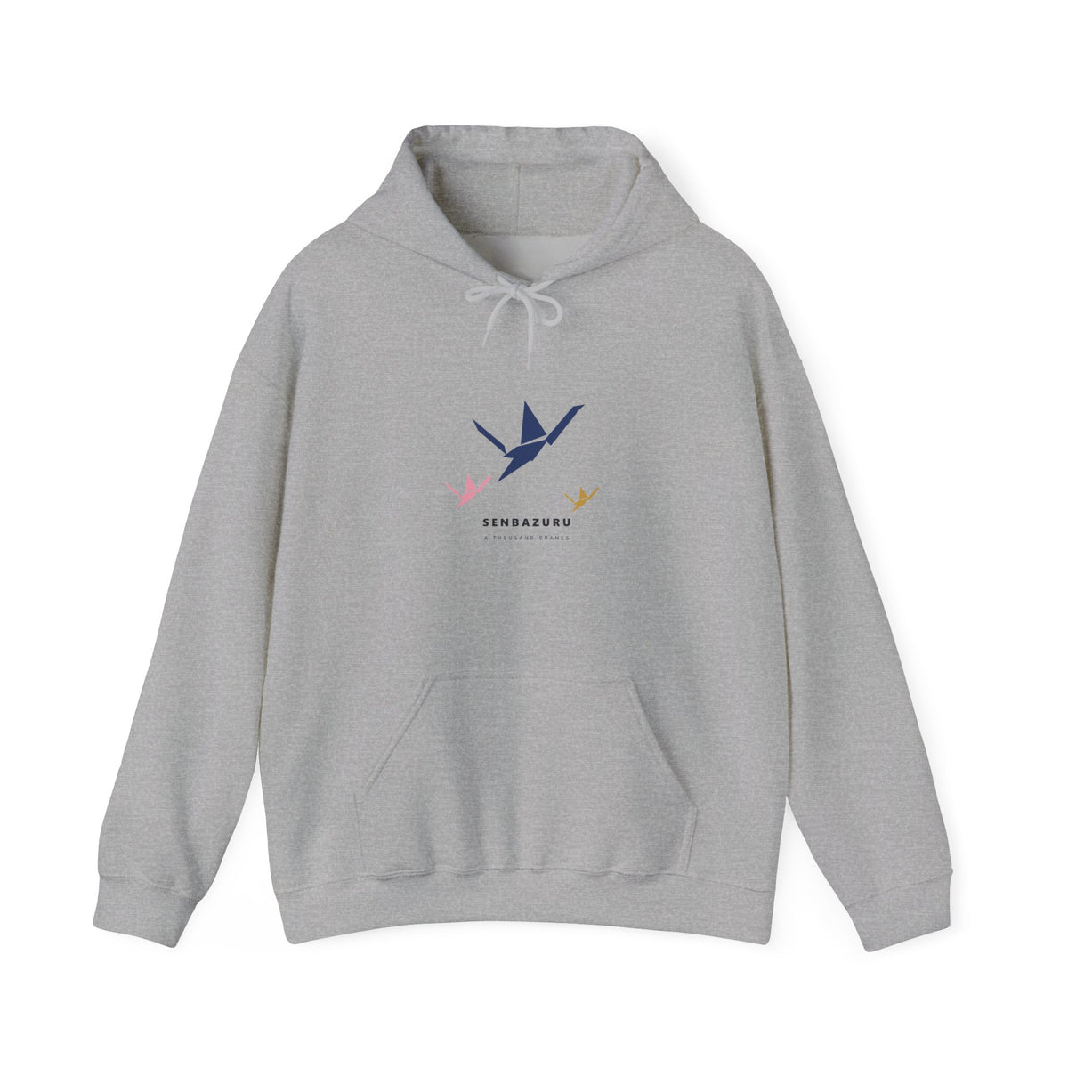Senbazuru Hoodie in Sport Grey