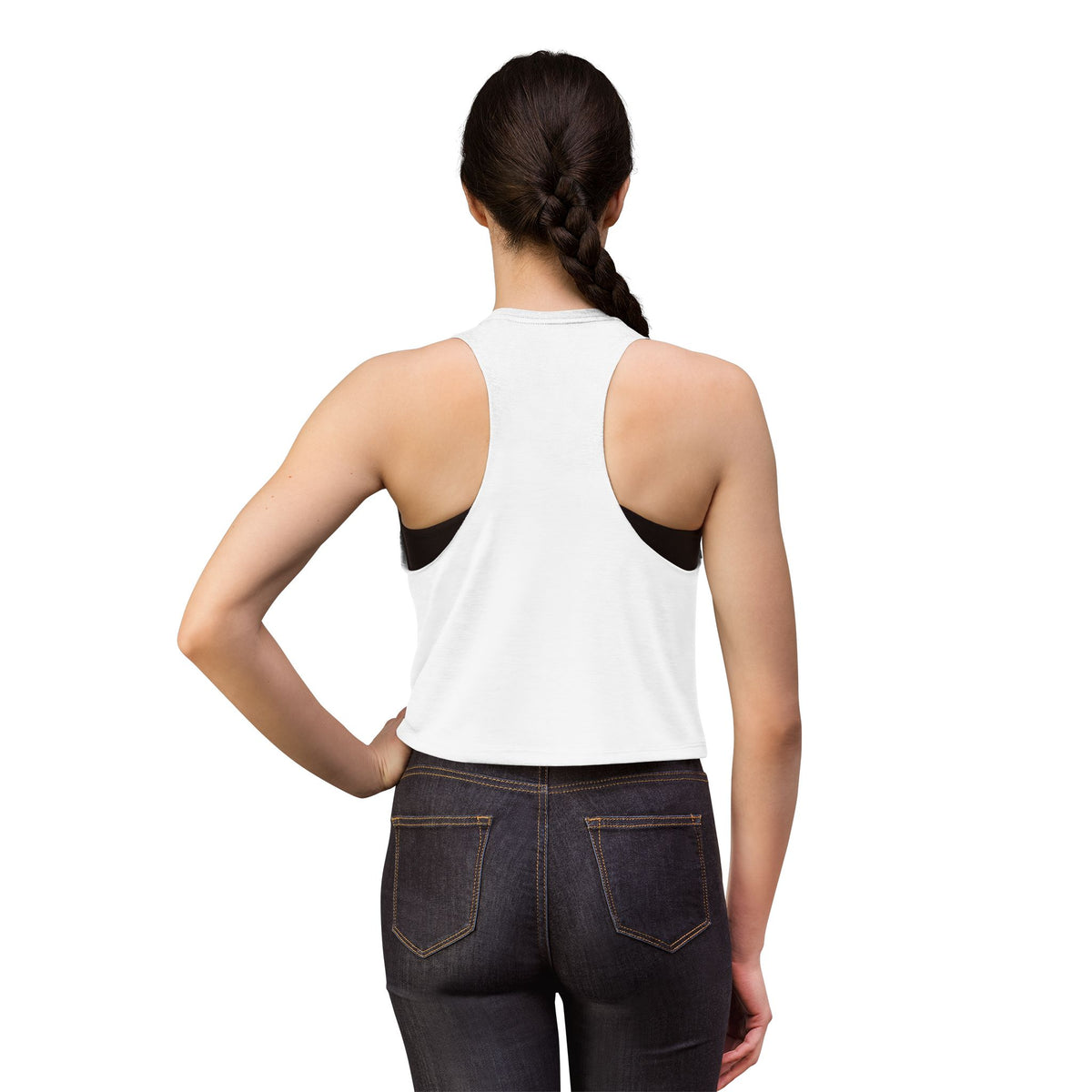 Koi Pair Crop Top - original anime design, view 3