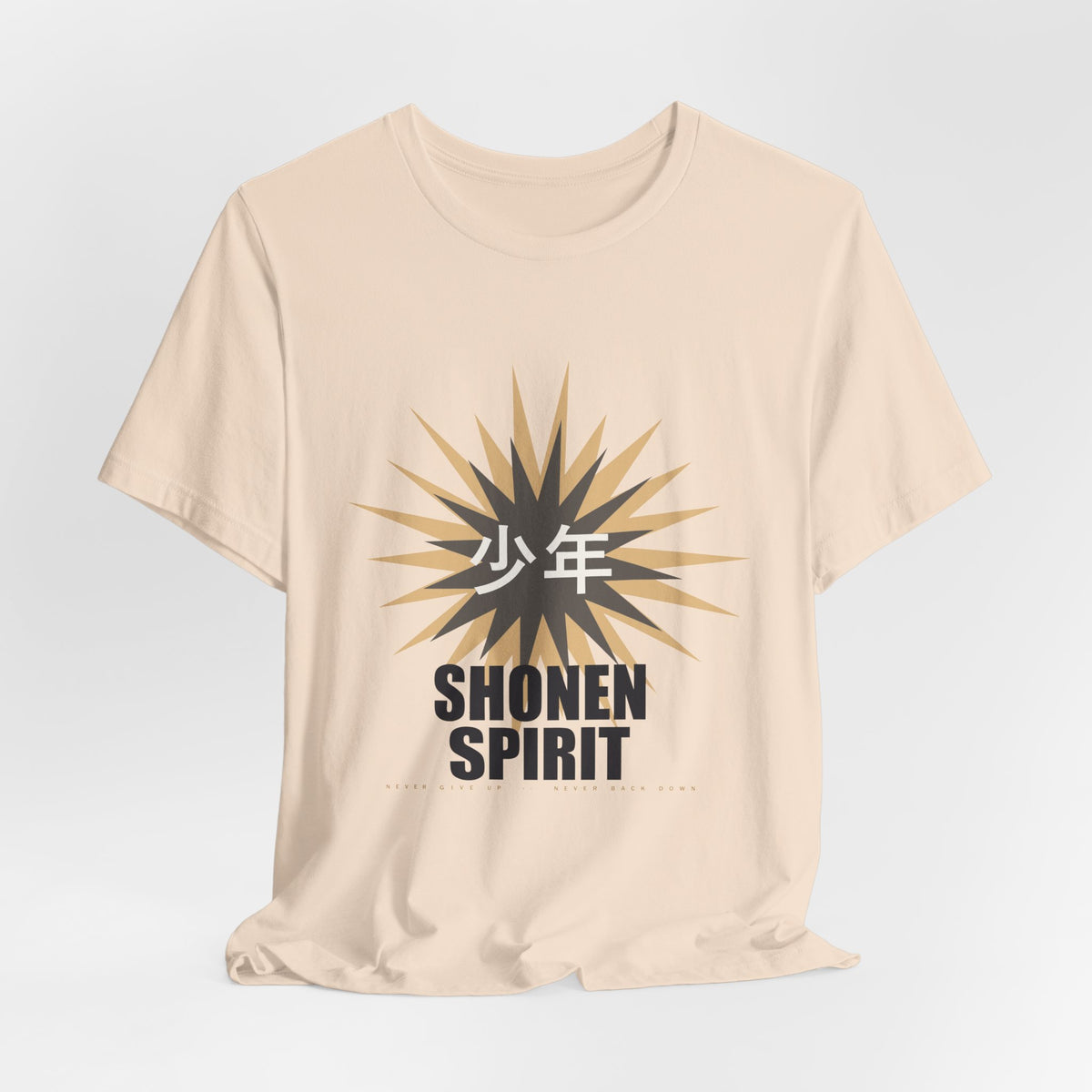 Shonen Spirit Anime T-Shirt - original anime design, view 10