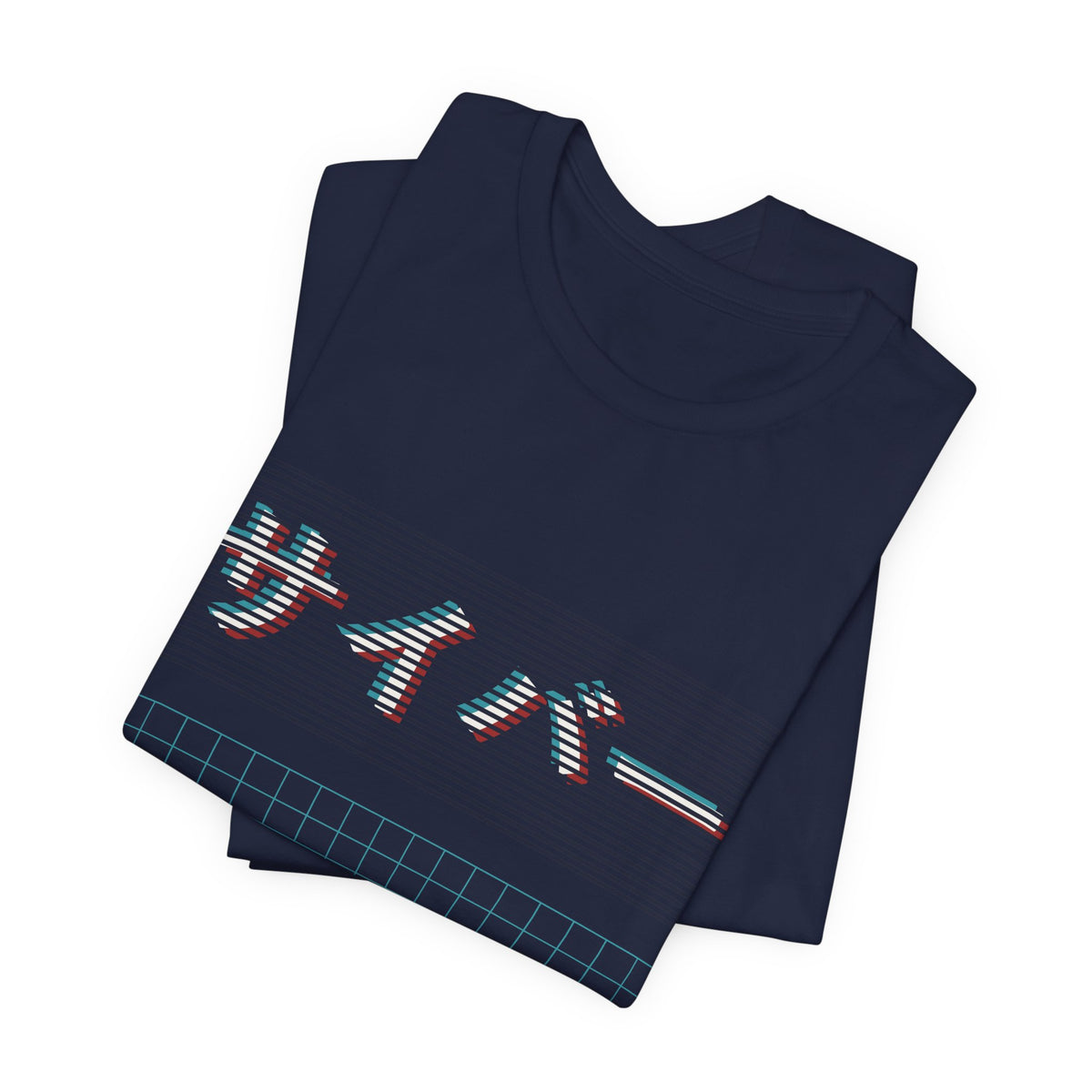 Cyber Glitch Anime T-Shirt - original anime design, view 21