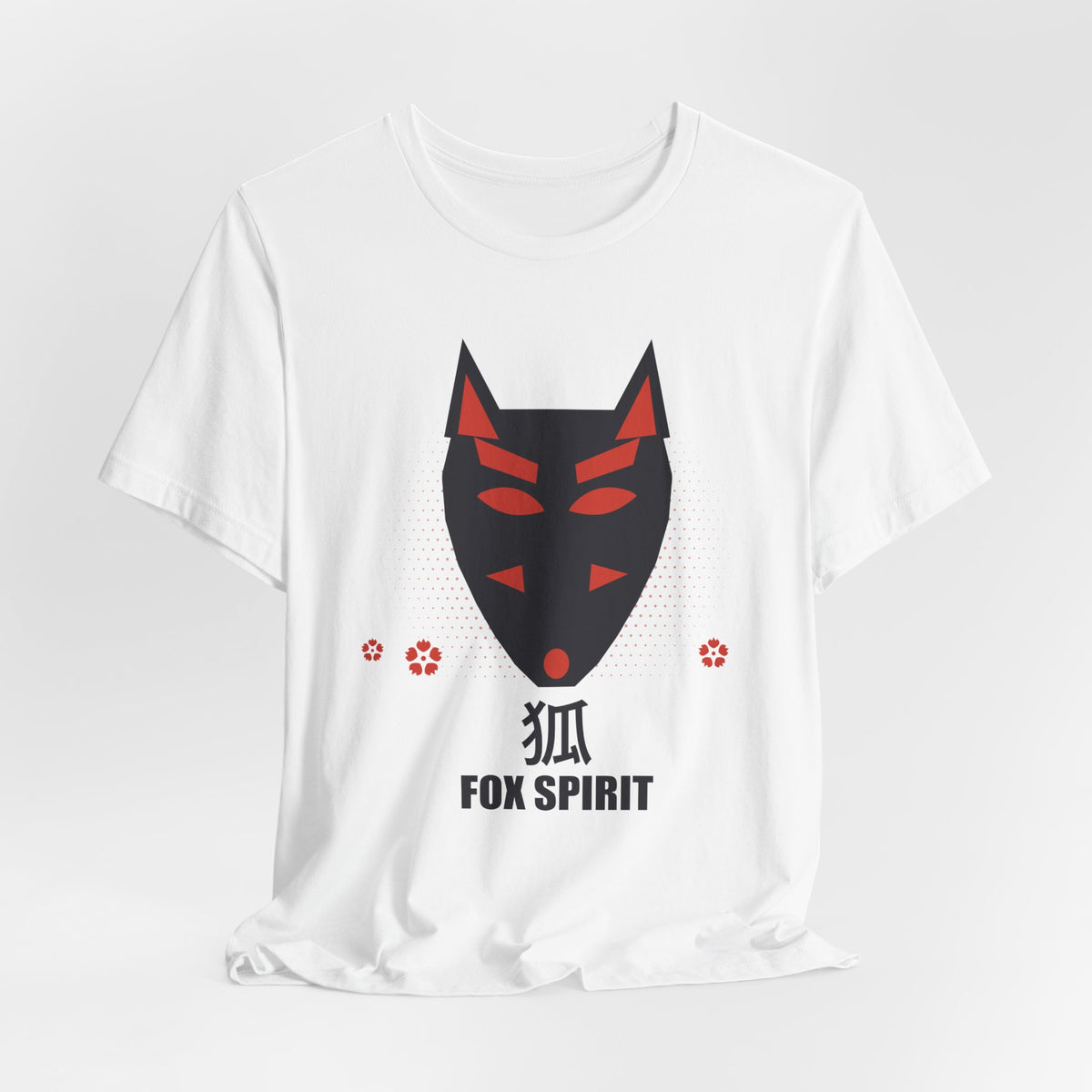 Fox Spirit Anime T-Shirt - original anime design, view 4