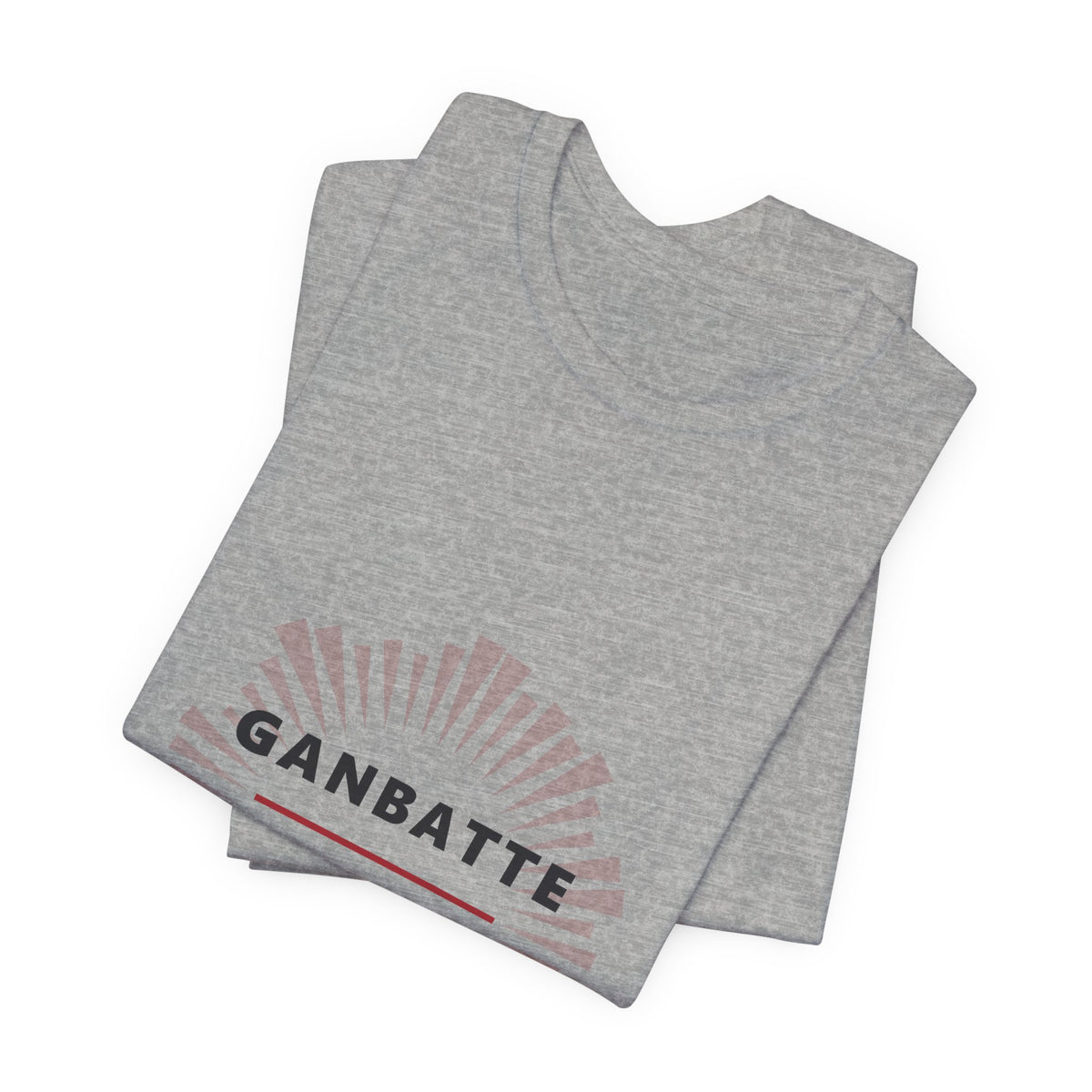 Ganbatte T-Shirt - original anime design, view 8