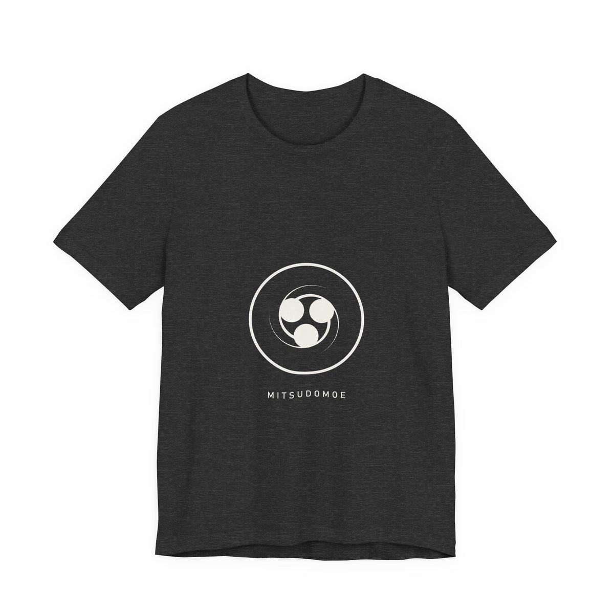 Mitsudomoe T-Shirt in Dark Grey Heather