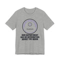 Our Department Has No Information About The Moon Funny Anime T-Shirt in Athletic Heather