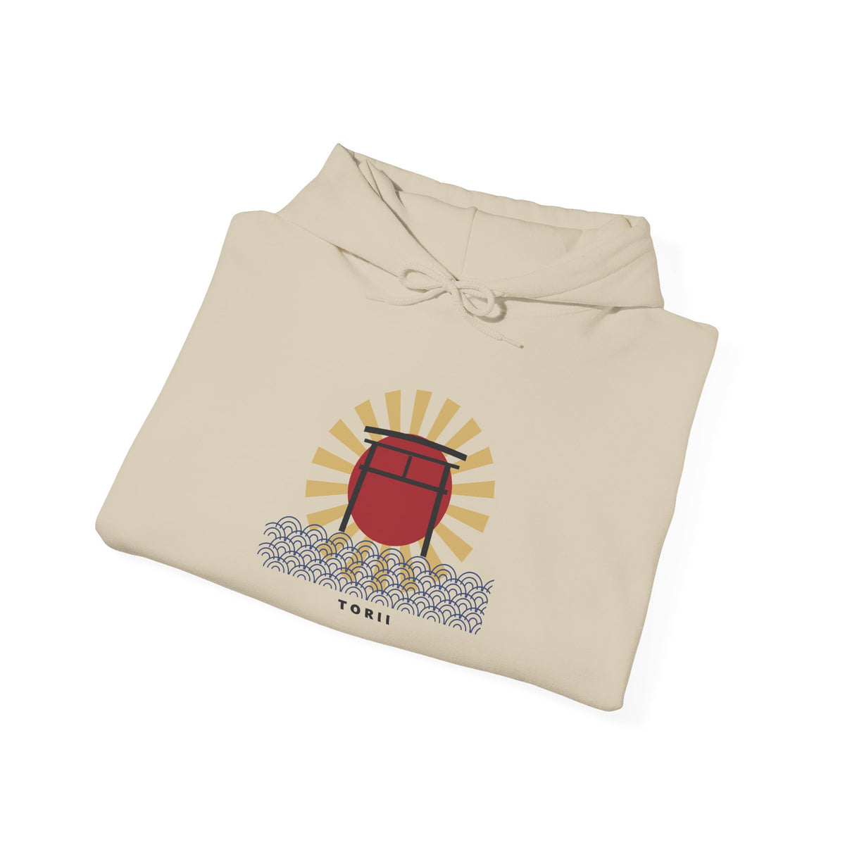 Torii Gate Hoodie - original anime design, view 12
