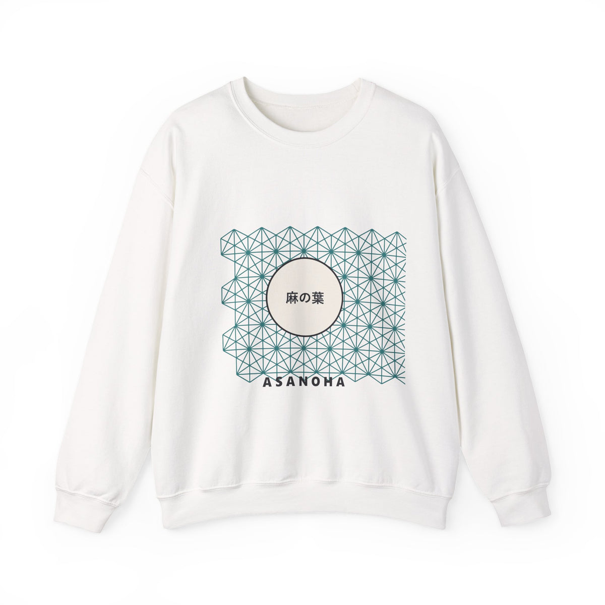Asanoha Sweatshirt in White