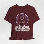 Our Department Has No Information About The Moon Funny Anime T-Shirt - original anime design, view 24