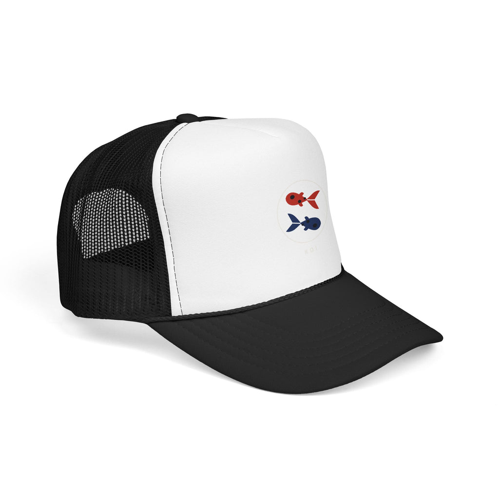 Koi Pair Trucker Cap - original anime design, view 7