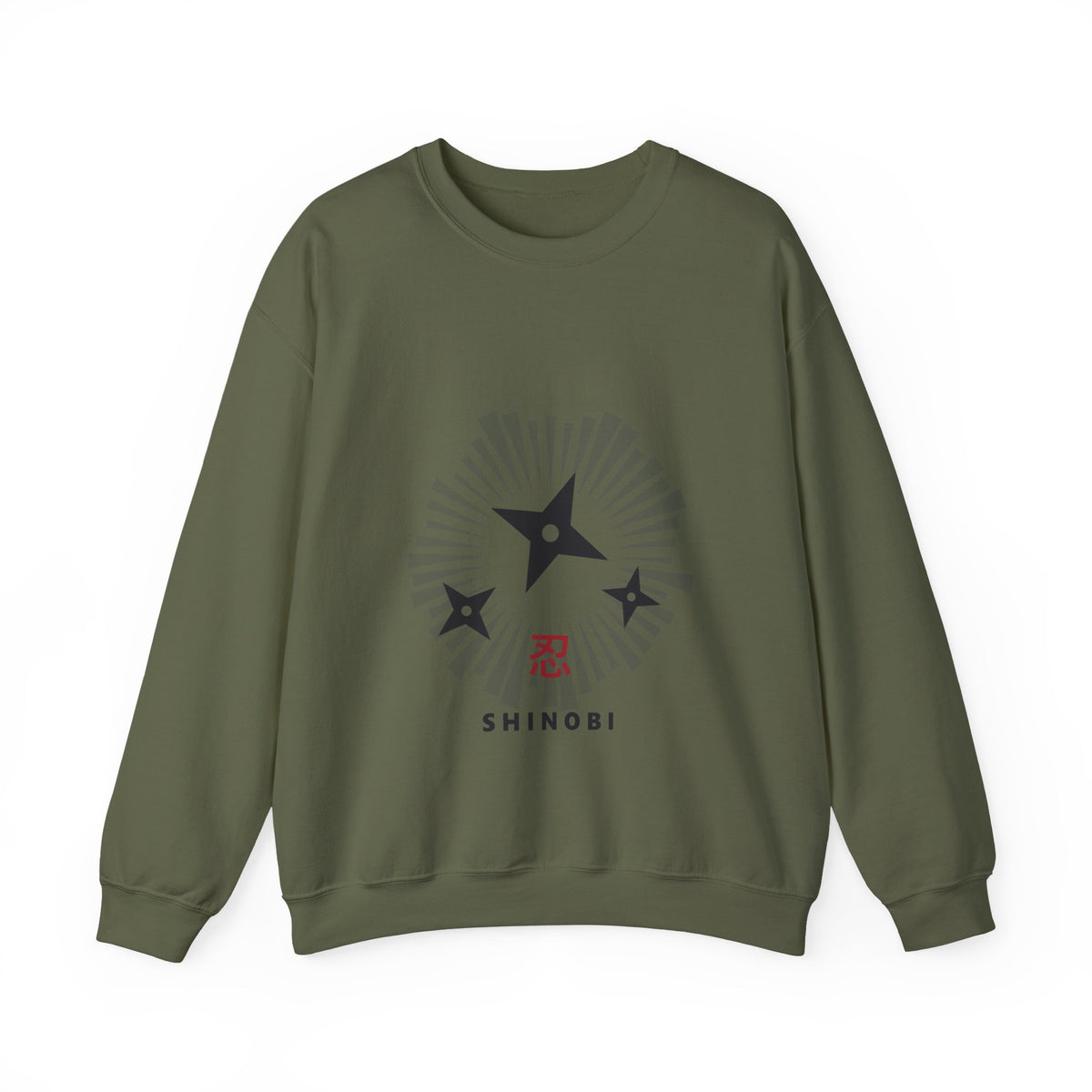 Shinobi Sweatshirt in Military Green