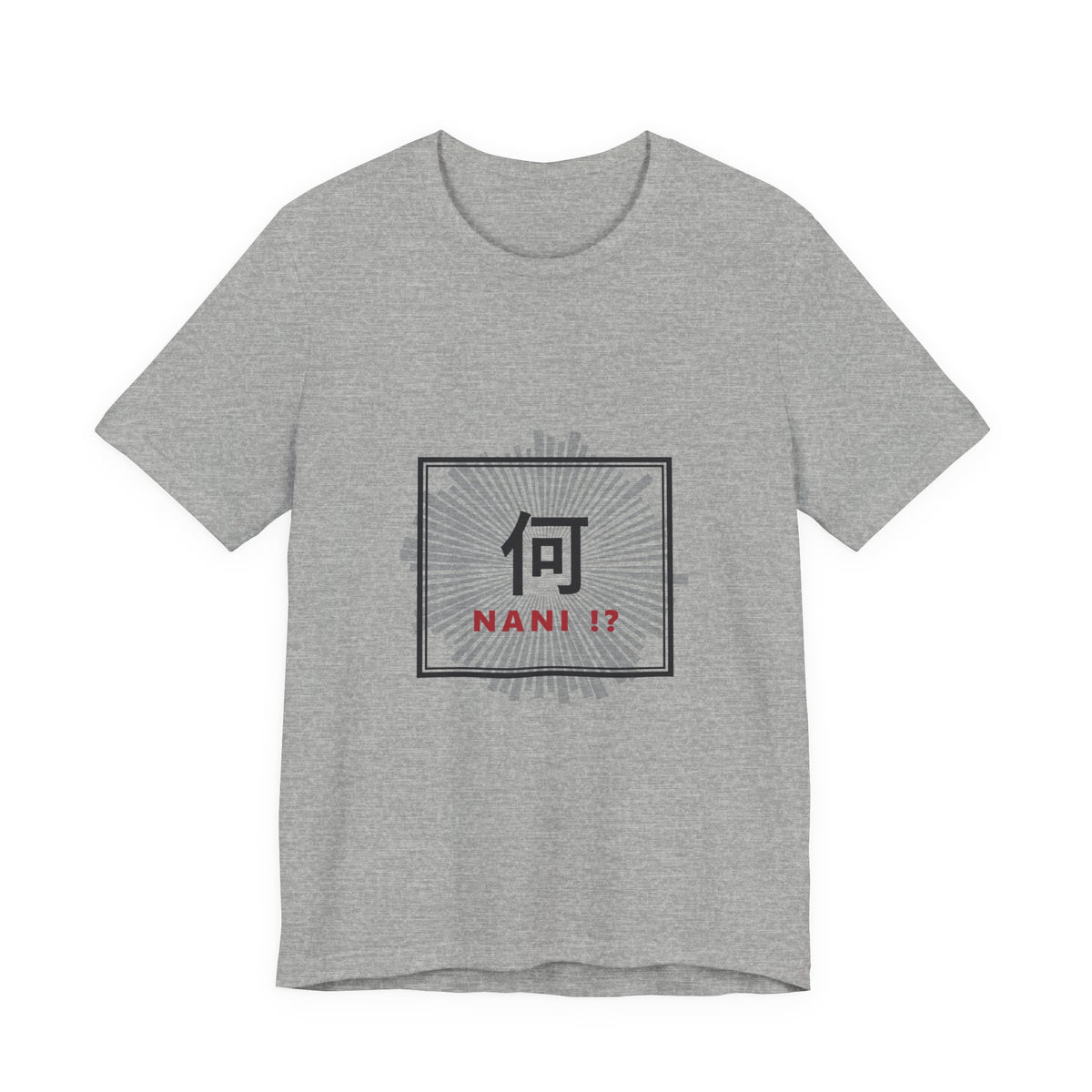 Nani!? T-Shirt in Athletic Heather
