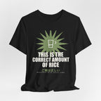 This Is The Correct Amount Of Rice Funny Anime T-Shirt - original anime design, view 6