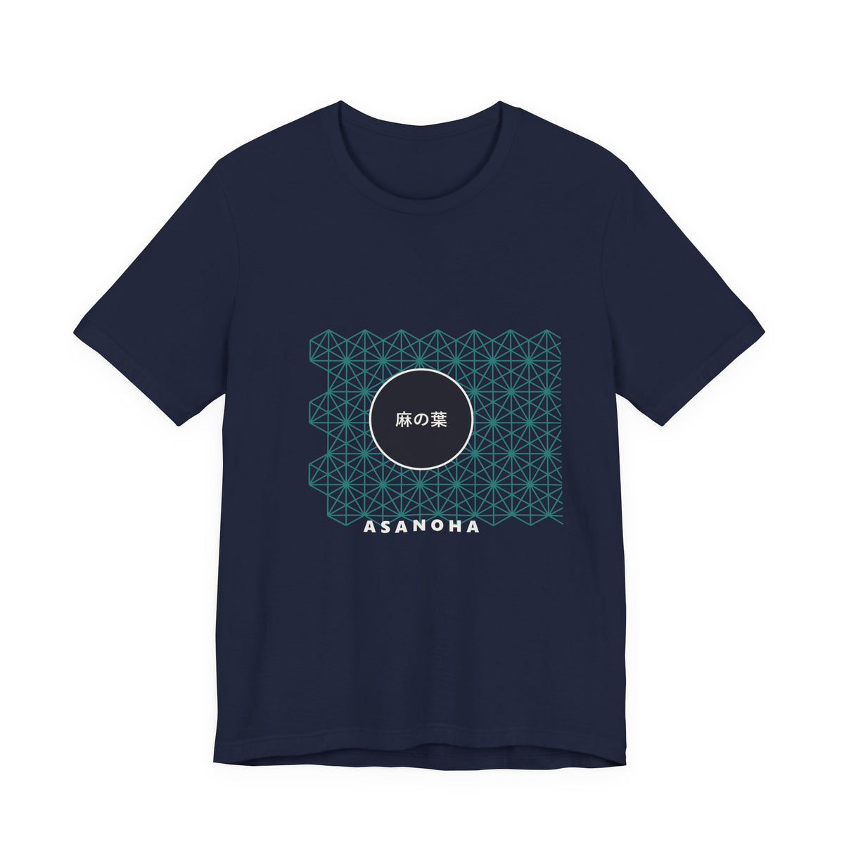 Asanoha T-Shirt in Navy
