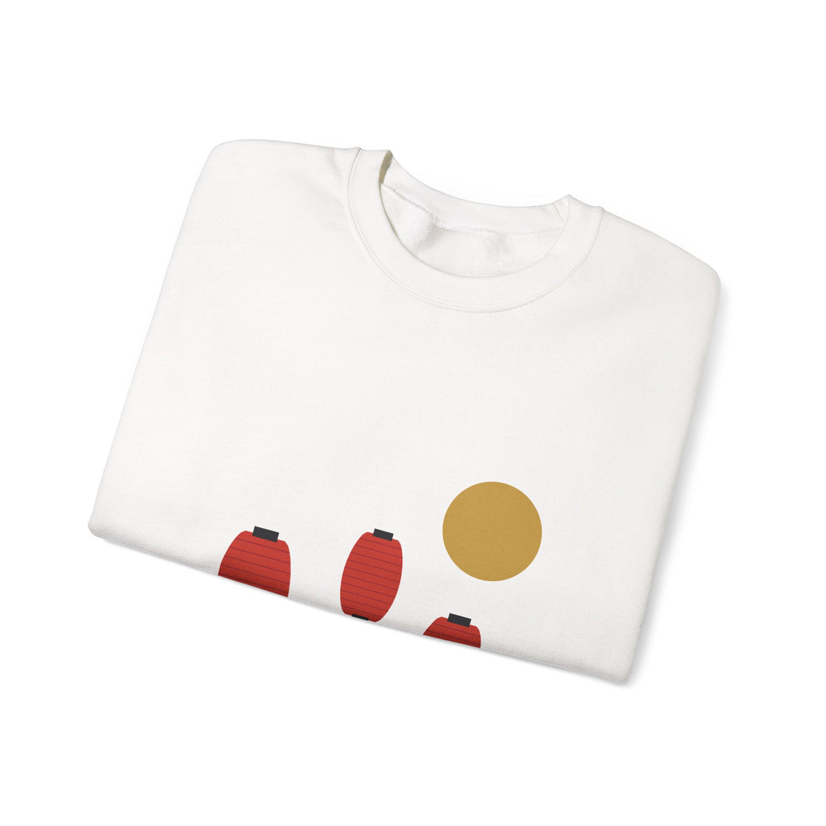 Matsuri Lanterns Sweatshirt - original anime design, view 2
