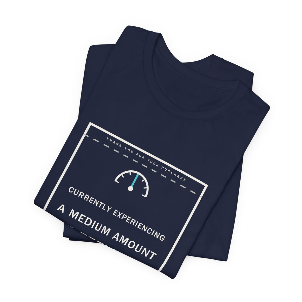 Currently Experiencing A Medium Amount Of Feelings Funny Anime T-Shirt - original anime design, view 20