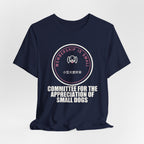 Committee For The Appreciation Of Small Dogs Funny Anime T-Shirt - original anime design, view 21