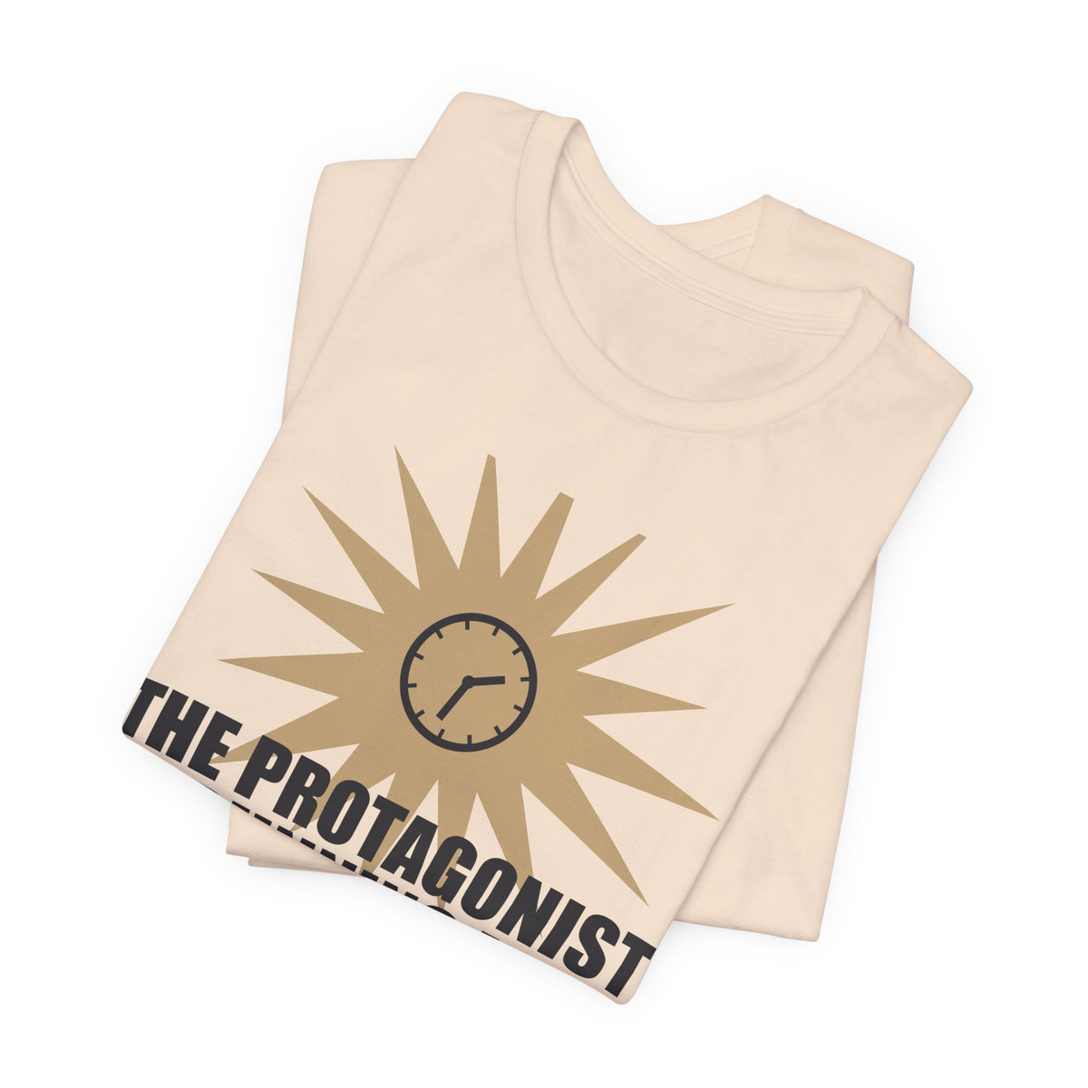 The Protagonist Is Running Late Funny Anime T-Shirt - original anime design, view 8