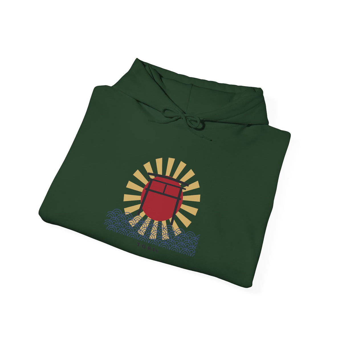 Torii Gate Hoodie - original anime design, view 24