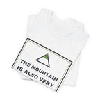 The Mountain Is Also Very Big Today Funny Anime T-Shirt - original anime design, view 2