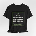 The Mountain Is Also Very Big Today Funny Anime T-Shirt - original anime design, view 6