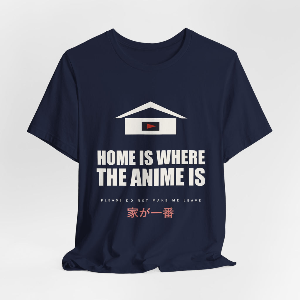 Home Is Where The Anime Is T-Shirt - original anime design, view 22